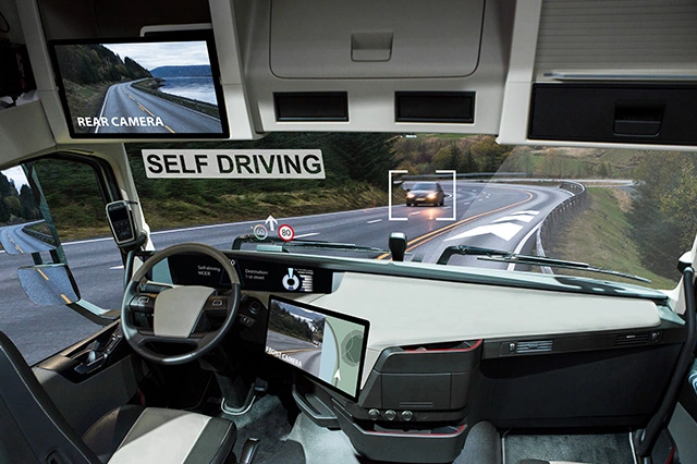 self driving hgv